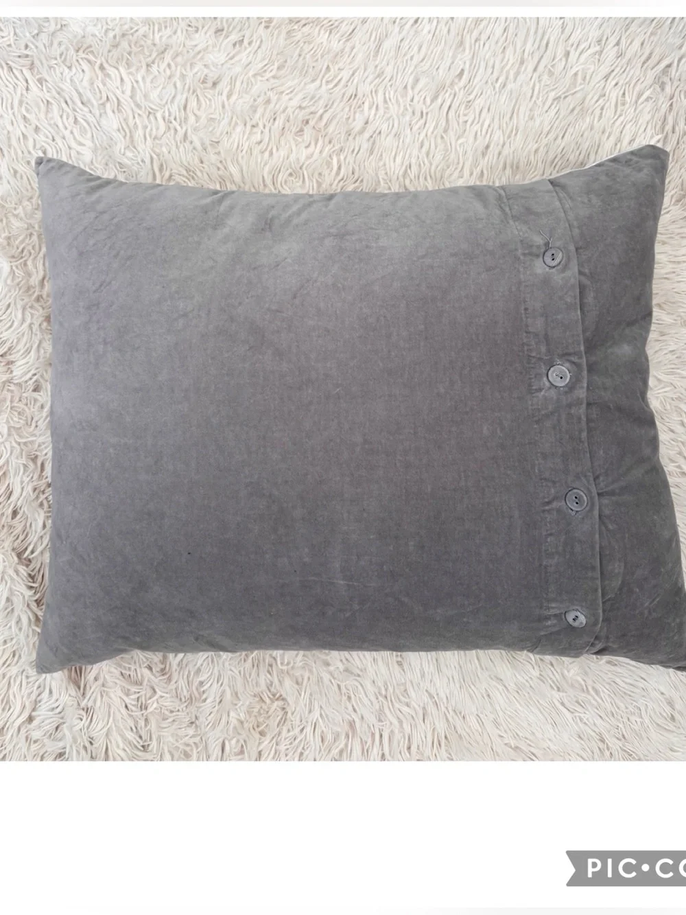 IKEA HEDBLOMSTER Embroidered Floral Pillow 20” x 24” Down Insert